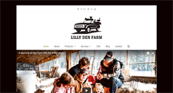 Desktop Screenshot of lillydenfarm.com